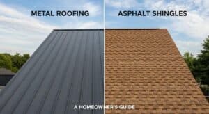 Metal Roofing vs Asphalt Shingles: A Homeowner's Guide